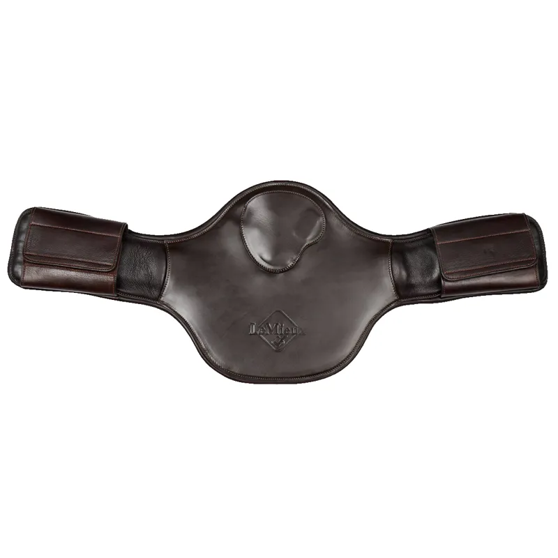 LeMieux Gel-Tek Anatomic Short Stud Girth with Magnet - Brown